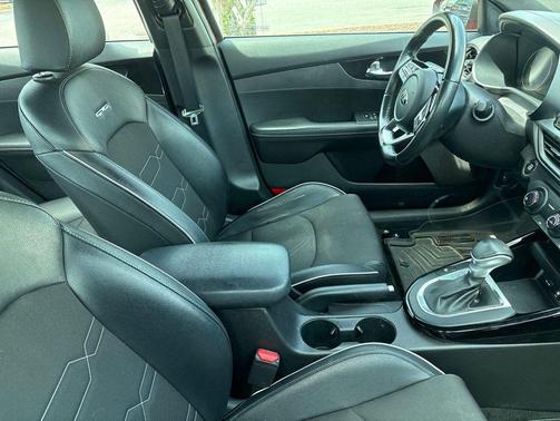 Fire Orange 2021 Kia Forte GT-Line