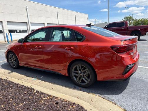 Fire Orange 2021 Kia Forte GT-Line