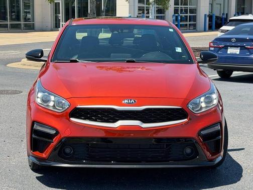 Fire Orange 2021 Kia Forte GT-Line