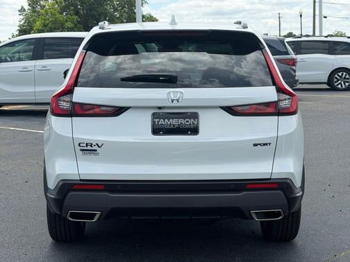 Platinum White Pearl 2026 Honda CR-V Hybrid Sport-L AWD