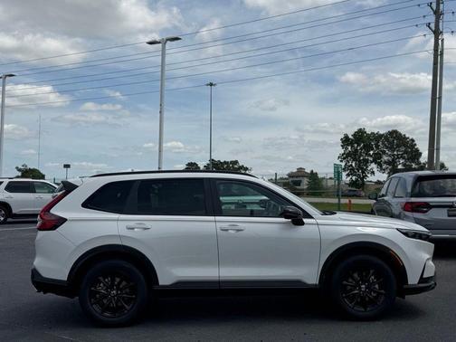 Platinum White Pearl 2026 Honda CR-V Hybrid Sport-L AWD