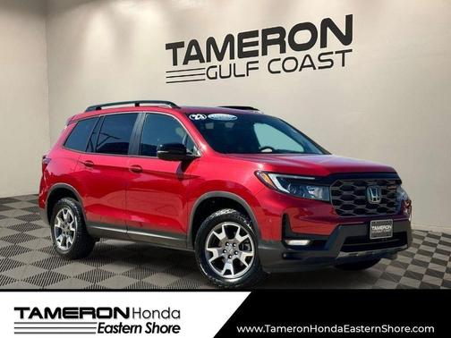 Radiant Red Metallic II 2023 Honda Passport AWD TrailSport