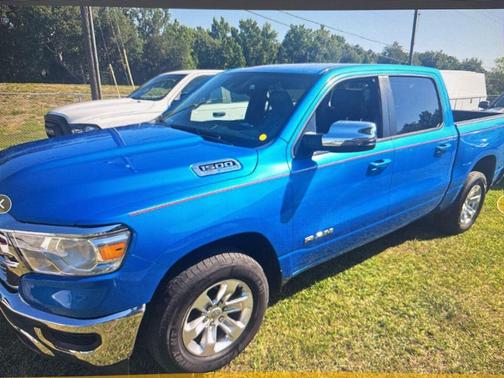 Hydro Blue Pearlcoat 2024 RAM 1500 Laramie