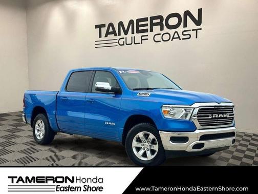 Hydro Blue Pearlcoat 2024 RAM 1500 Laramie