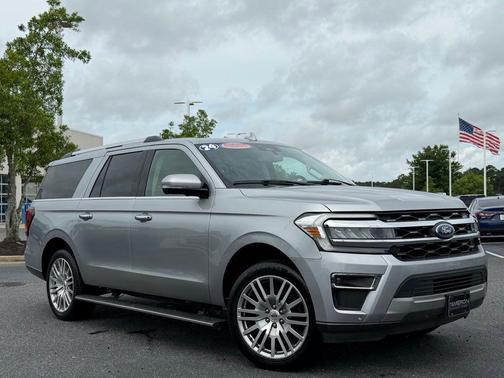 Silver Metallic 2024 Ford Expedition Max Limited