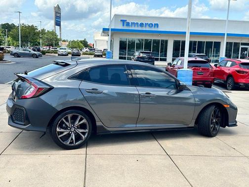 Gray 2017 Honda Civic Sport