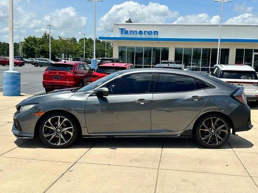 Gray 2017 Honda Civic Sport
