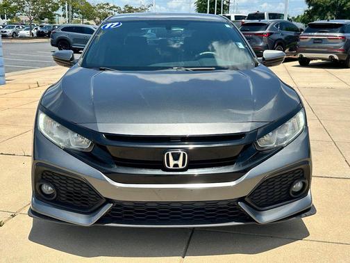 Gray 2017 Honda Civic Sport