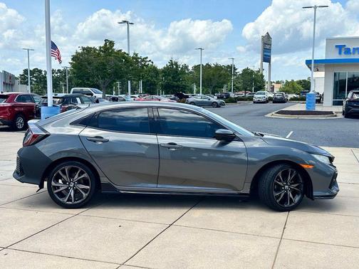 Gray 2017 Honda Civic Sport