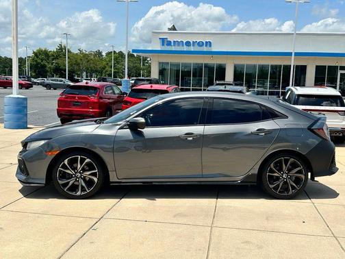 Gray 2017 Honda Civic Sport