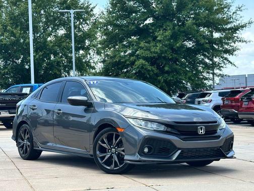 Gray 2017 Honda Civic Sport