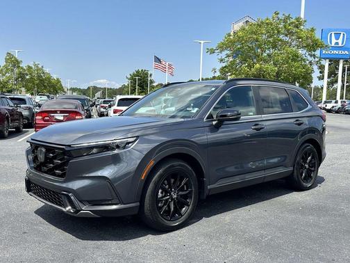 Meteorite Gray Metallic 2024 Honda CR-V Hybrid Sport FWD