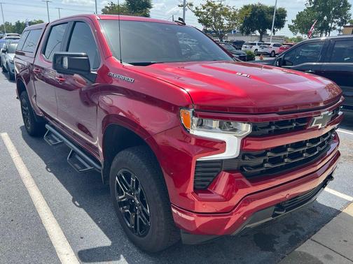 Radiant Red Tintcoat 2025 Chevrolet Silverado 1500 RST