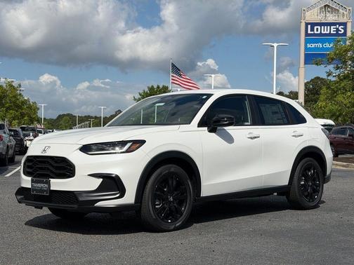 Platinum White Pearl 2026 Honda HR-V 2WD Sport