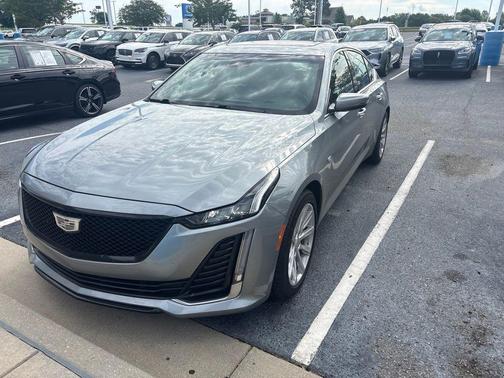 Argent Silver Metallic 2023 Cadillac CT5 Luxury