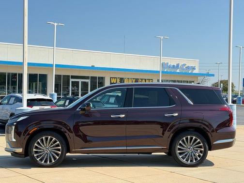 Sierra Burgundy 2024 Hyundai PALISADE Calligraphy