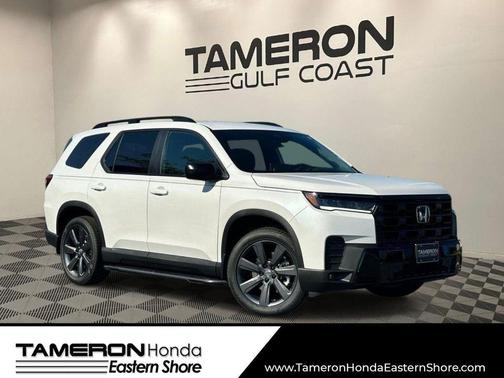 Platinum White Pearl 2026 Honda Pilot Sport