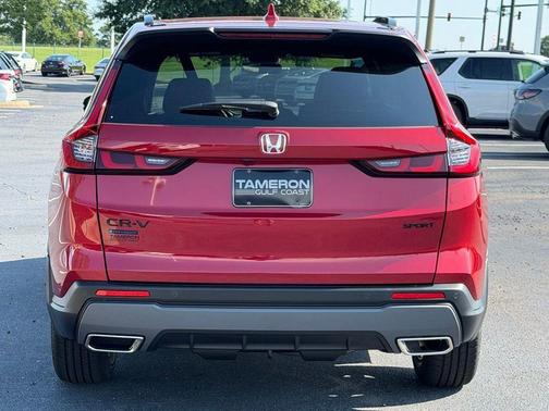 Radiant Red Metallic 2026 Honda CR-V Hybrid Sport-L FWD