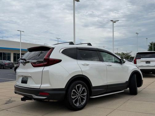 Platinum White Pearl 2021 Honda CR-V 2WD EX-L