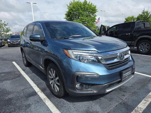 Steel Sapphire Metallic 2021 Honda Pilot 2WD EX