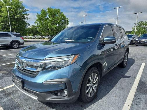 Steel Sapphire Metallic 2021 Honda Pilot 2WD EX