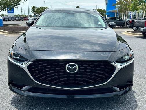 Jet Black 2025 Mazda Mazda3 FWD w/Preferred Package