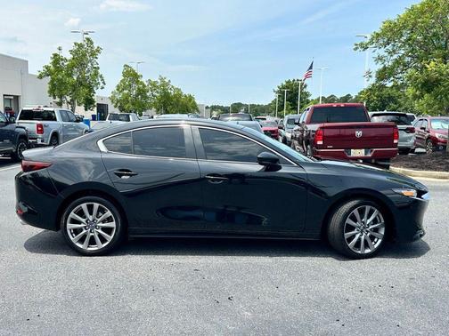 Jet Black 2025 Mazda Mazda3 FWD w/Preferred Package