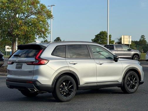 Solar Silver Metallic 2026 Honda CR-V Hybrid Sport-L FWD