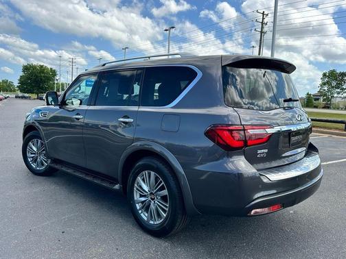 Anthracite Gray 2024 INFINITI QX80 Luxe