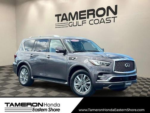 Anthracite Gray 2024 INFINITI QX80 Luxe