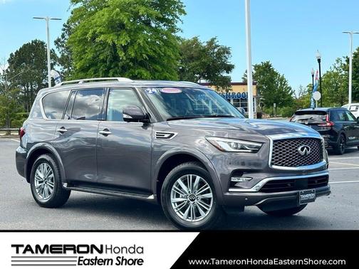 Anthracite Gray 2024 INFINITI QX80 Luxe