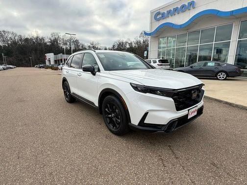 Platinum White Pearl 2026 Honda CR-V Hybrid Sport-L FWD
