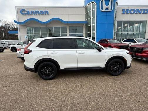 Platinum White Pearl 2026 Honda CR-V Hybrid Sport-L FWD