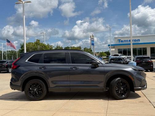 Gray 2024 Honda CR-V Hybrid Sport AWD