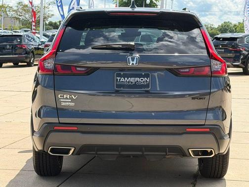 Gray 2024 Honda CR-V Hybrid Sport AWD