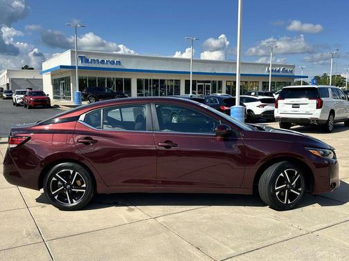 Rosewood Metallic 2025 Nissan Sentra SV