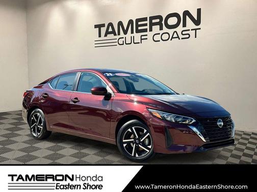 Rosewood Metallic 2025 Nissan Sentra SV