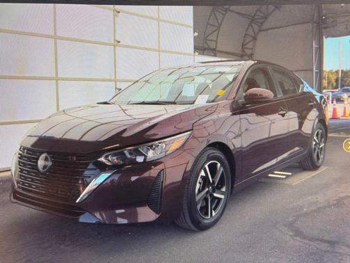 Rosewood Metallic 2025 Nissan Sentra SV