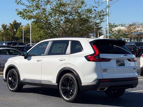 Platinum White Pearl 2027 Honda CR-V Hybrid Sport Touring AWD