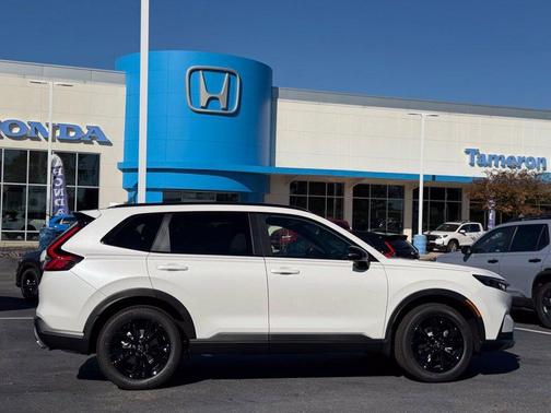 Platinum White Pearl 2027 Honda CR-V Hybrid Sport Touring AWD
