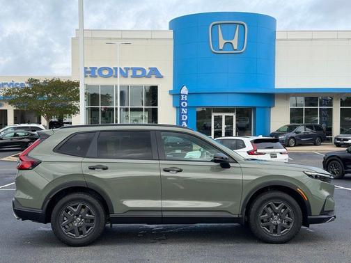 Ash Green Metallic 2026 Honda CR-V Hybrid TrailSport AWD