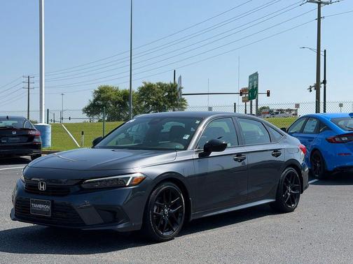 Meteorite Gray Metallic 2024 Honda Civic Sport