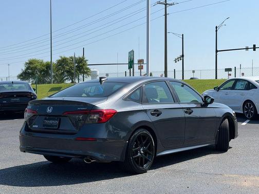 Meteorite Gray Metallic 2024 Honda Civic Sport