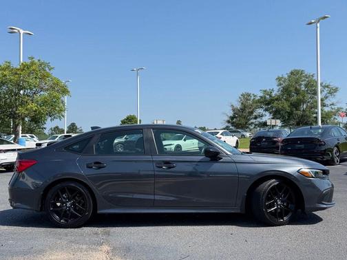 Meteorite Gray Metallic 2024 Honda Civic Sport