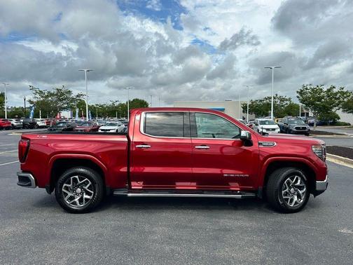 Volcanic Red Tintcoat 2024 GMC Sierra 1500 SLT