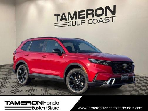 Radiant Red Metallic 2027 Honda CR-V Hybrid Sport Touring AWD