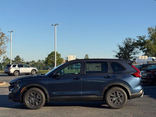 Canyon River Blue Metallic 2027 Honda CR-V Hybrid TrailSport AWD