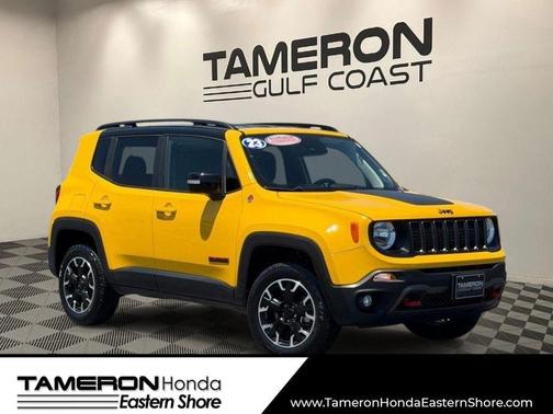 Solar Yellow Clearcoat 2023 Jeep Renegade Trailhawk