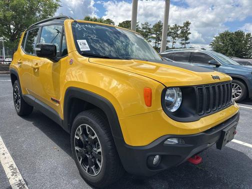 Solar Yellow Clearcoat 2023 Jeep Renegade Trailhawk