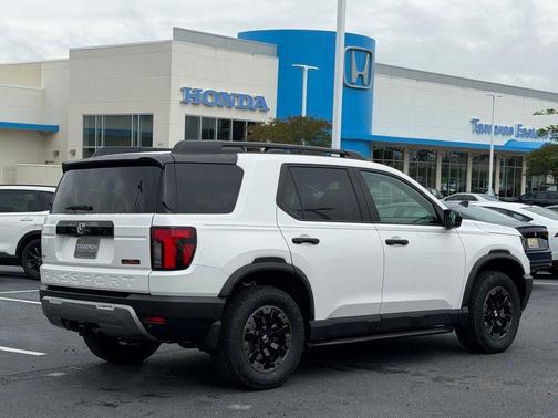 Platinum White Pearl 2026 Honda Passport AWD TrailSport Elite